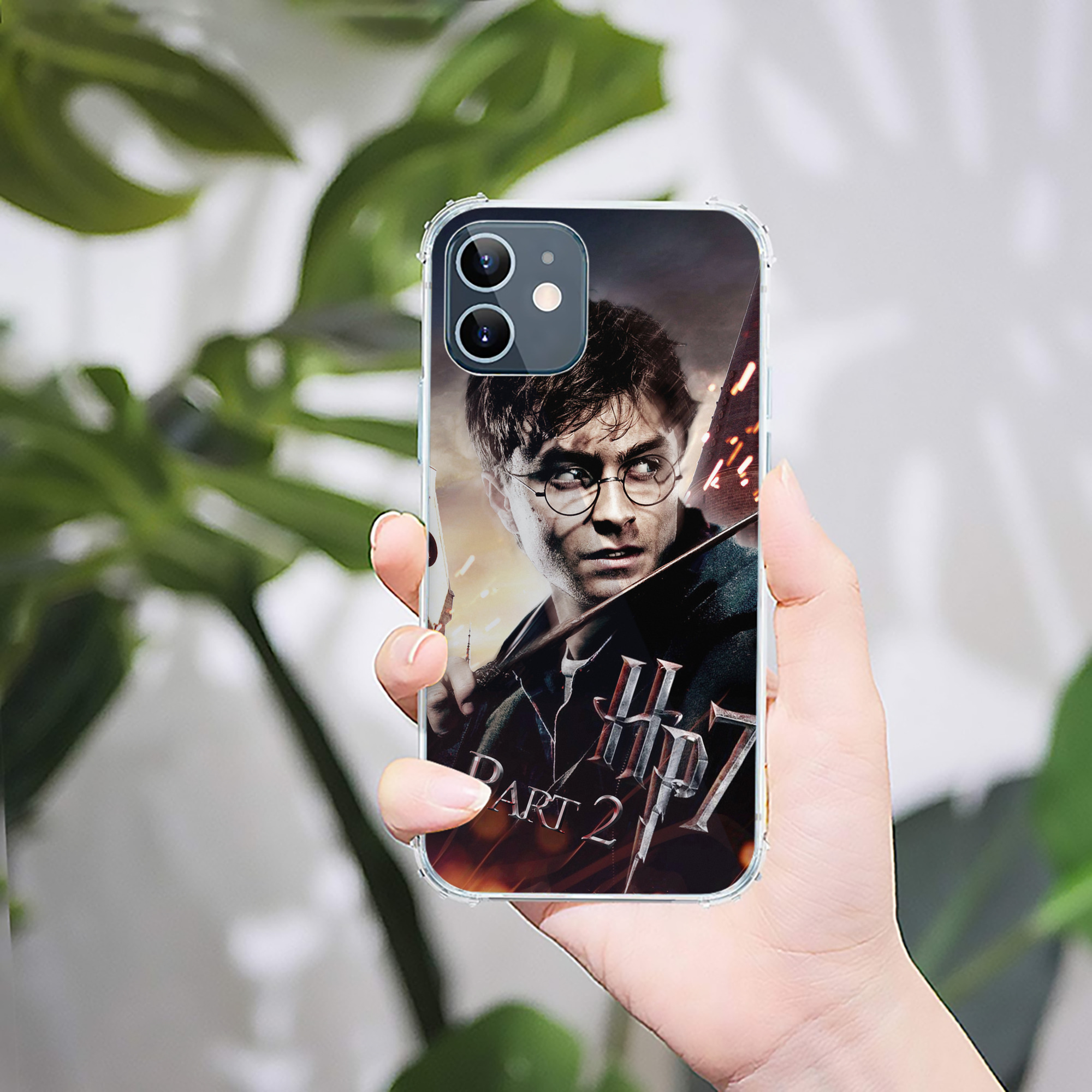 （画像用） Harry Potter ハリー・ポッターシリーズ 【iPhone 12シリーズ対応】透明スマホケース（クリアソフトケース）